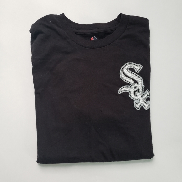 Youth Chicago White Sox Black Jersey T-Shirt Eloy Boy - Picture 5 of 9